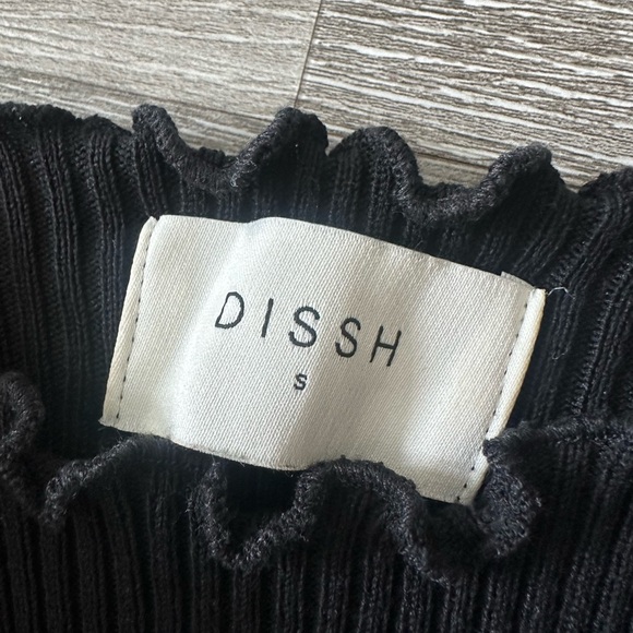 Dissh Black Long-Sleeve Ribbed Maxi Dress - Women - Picture 4 of 4